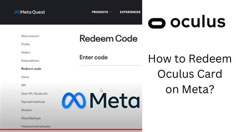 Click on “Settings” in the menu on the left. . Free oculus gift card codes no human verification